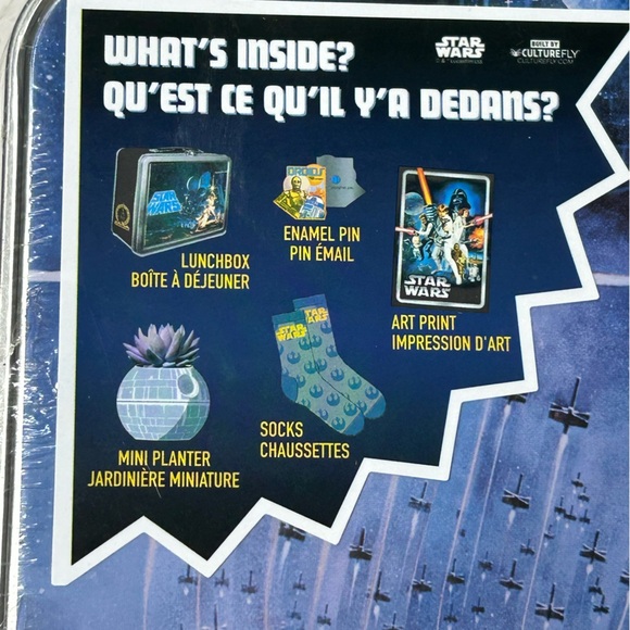 Star Wars x Culturefly - Commemorative Edition Lunchbox Collector’s Tin/ BNIB 💫 - Picture 3 of 7